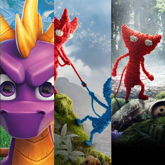 Spyro Reignited Trilogy +Unravel и Unravel Two Прокат и аренда игры 7 дней
